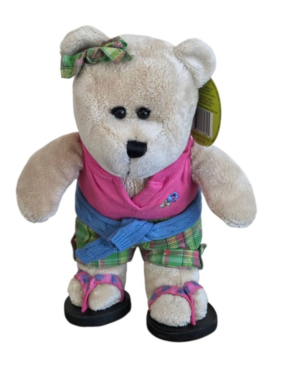 2007 Starbucks Bearista Bear 62nd Edition Plush Stuffed Animal